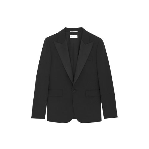 Wool Blazer — Black
