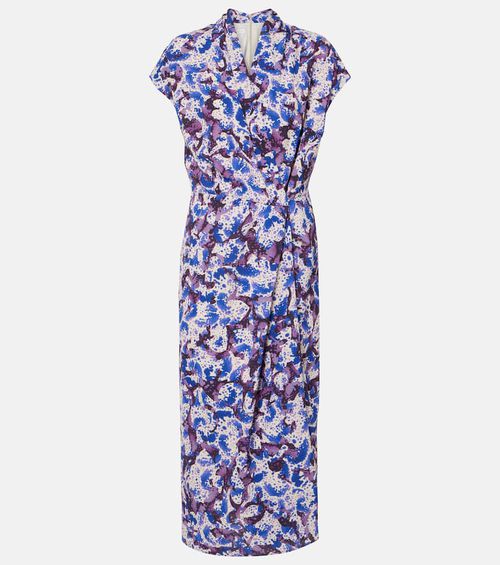Printed midi dress