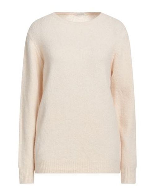 Woman Sweater Ivory Size L Merino Wool, Nylon, Cashmere, Elastane