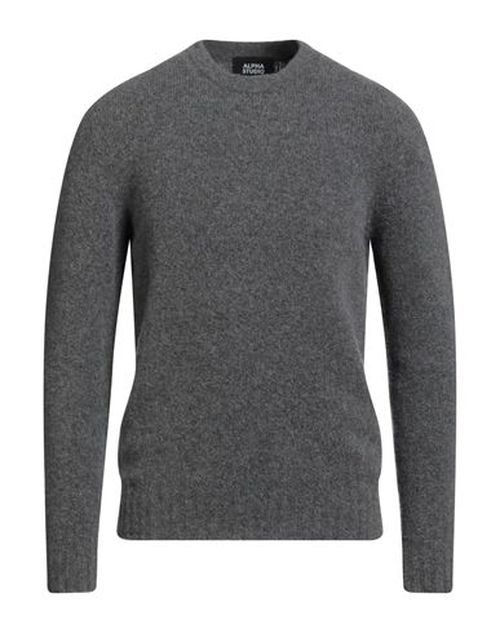 Man Sweater Grey Size 40 Wool, Polyamide, Cashmere, Elastane