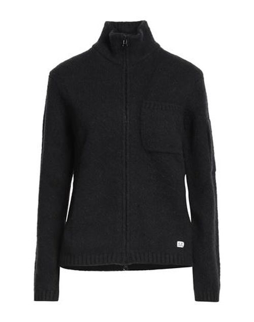 C. p. Company Woman Cardigan Black Size XXL Polyamide, Alpaca wool, Polyester