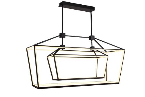 Park Ave. LED Chandelier in Black