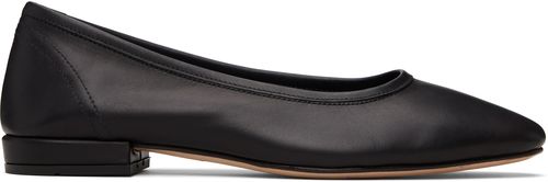 Black Serafina Ballerina Flats