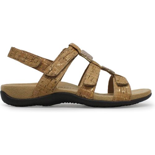 Vionic Rest Amber Synthetic Women's Casual Sandals - Gold Cork