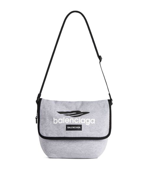 발렌시아가 남성 Small Explorer Messenger Bag