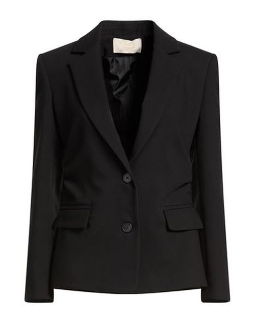 Woman Blazer Black Size 8 Polyester, Viscose, Elastane
