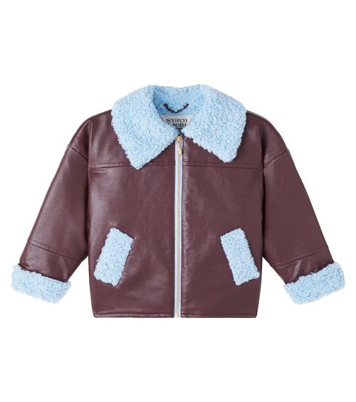 Leather-effect jacket