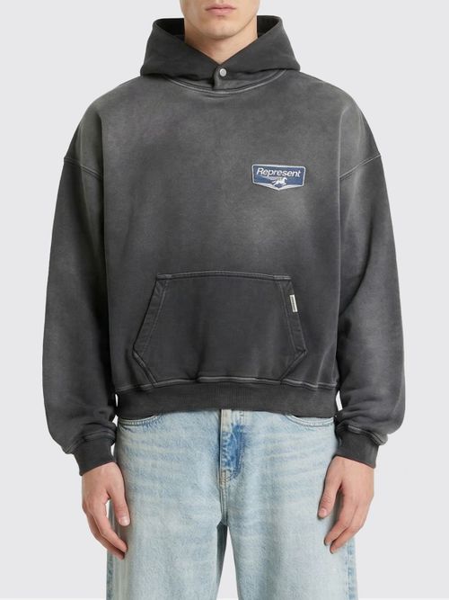 Sweatshirt Men color Black