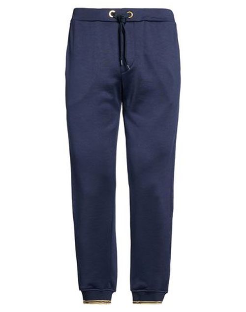 Man Pants Midnight blue Size L Polyester, Cotton