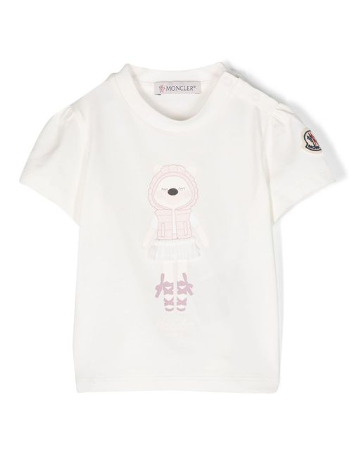 Graphic-print cotton T-shirt - White