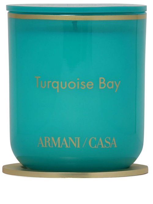 Turquoise Bay scented candle - Blue