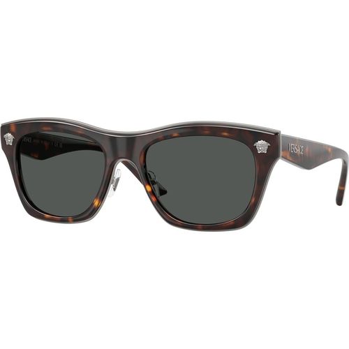 Versace Man Versace VE2272 108/87 Sunglasses Metal Turtle Grey Squared Norma