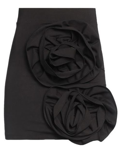 Odì Odì Woman Mini skirt Black Size XS Cotton, Polyester, Elastane