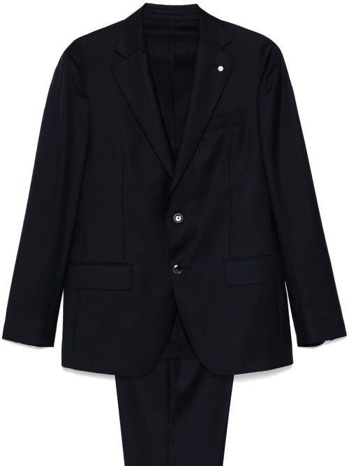 Virgin wool suit - Blue