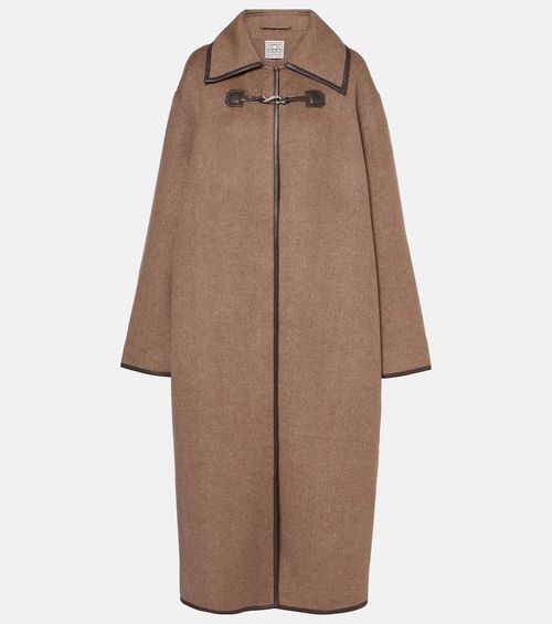 Toteme Double clasp wool coat