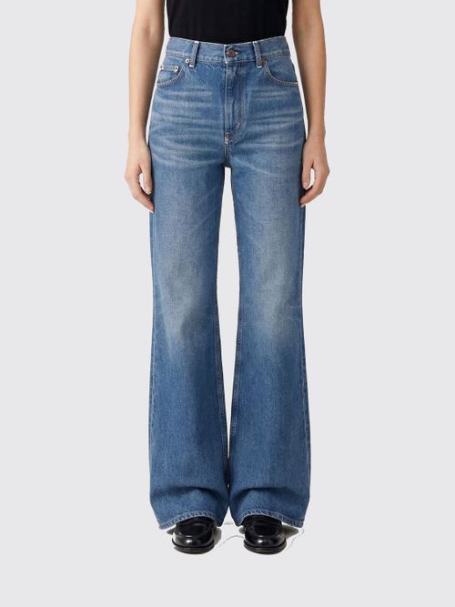 Jeans CHLOÉ Woman color Indigo