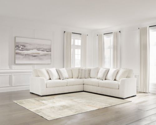 Chessington 3-Piece Sectional, Ivory
