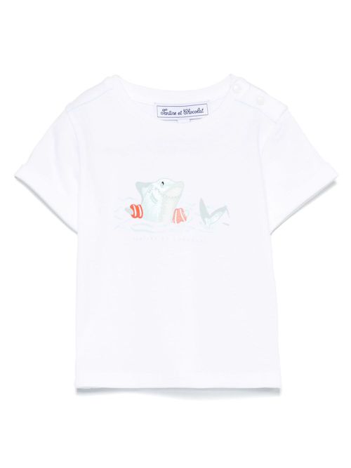 Tartine Et Chocolat L'Ocean T-shirt - White