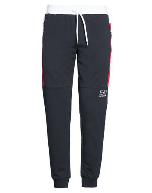 Man Pants Midnight blue Size S Cotton, Polyester, Elastane