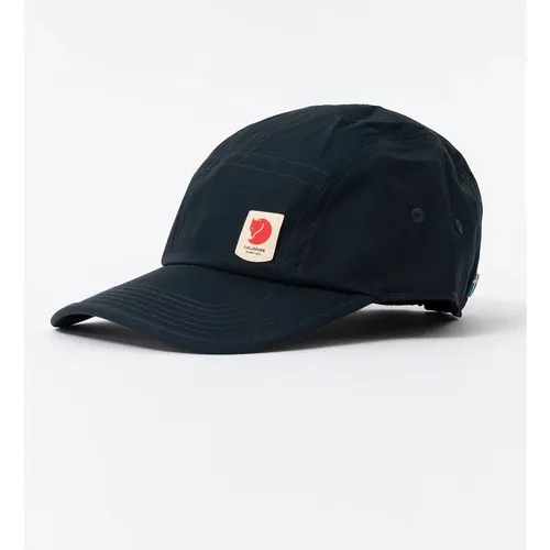 Men's Fjallraven High Coast Lite Cap - Dark Navy 555 - Black