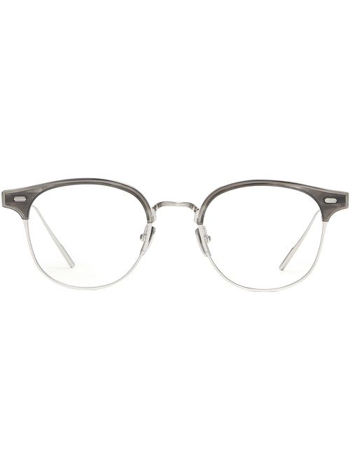 Alio X GD1 round-frame glasses - White