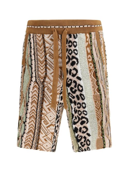 Cotton Blend Bermuda Shorts
