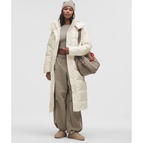Lululemon – Women's Wunder Puff 600-Down-Fill Long Jacket – Color White