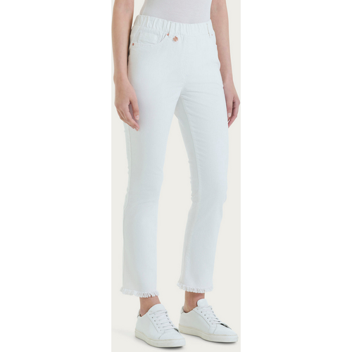 White woman jean
