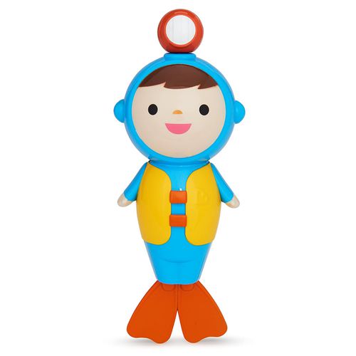 Toddler Blue Scuba Diver Swimming Bath Toy - Blue