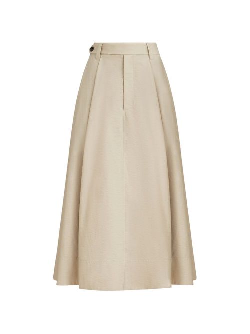 Cotton Long Skirt