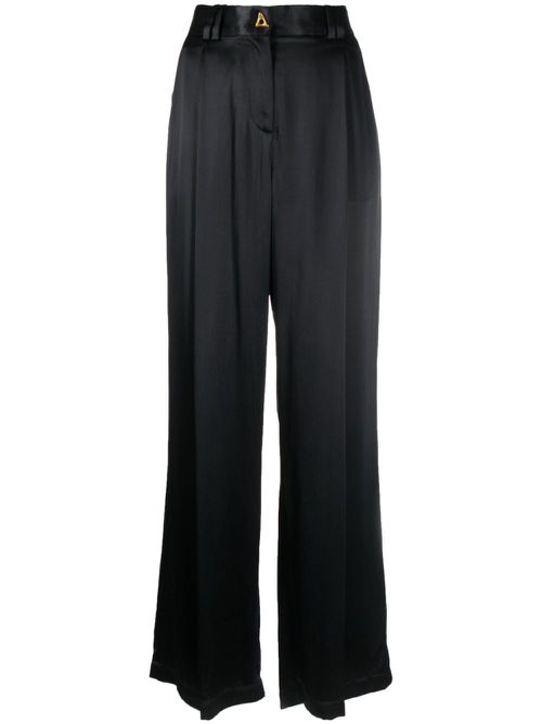 Wellen wide-leg trousers - Black