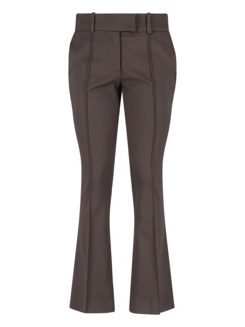 Tailored Virgin Wool Trousers with Stretch & Silk-Feel Lining
