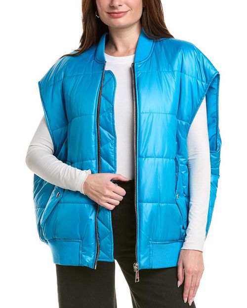 Oversized Bomber Vest