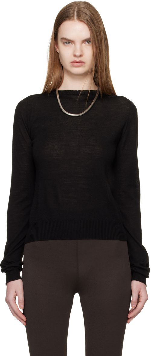 Black Temple Biker Level Sweater
