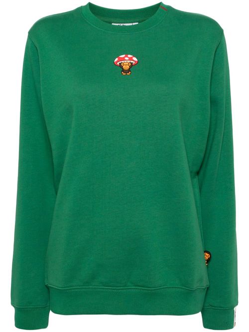 Baby Milo crew neck sweatshirt - Green