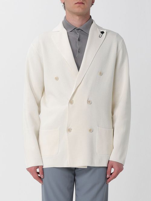 Jacket Men color White