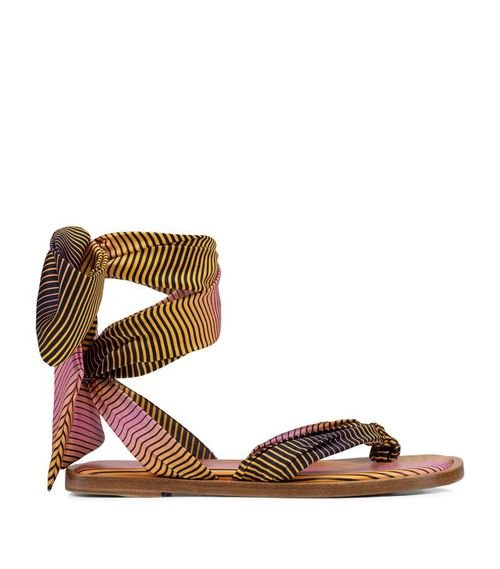 Nilo Du Desert Silk Sandals