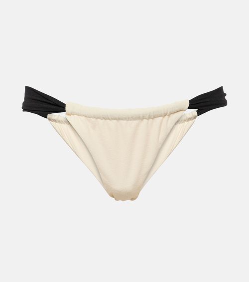 90s colorblocked bikini bottoms