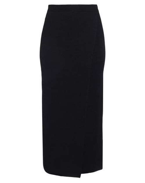 Max Mara Woman Maxi skirt Midnight blue Size XS Wool, Cashmere