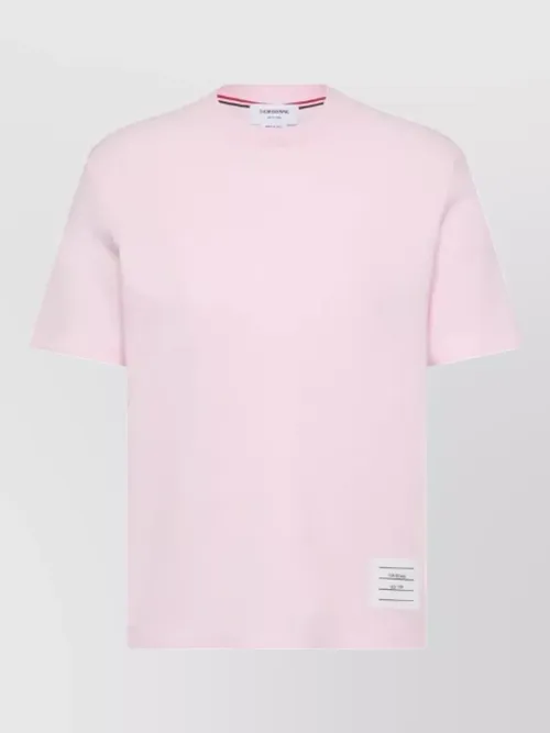 Thom Browne - striped cotton short-sleeve t-shirt