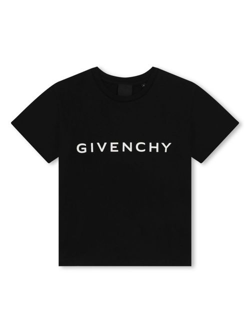 4G logo-print T-shirt - Black