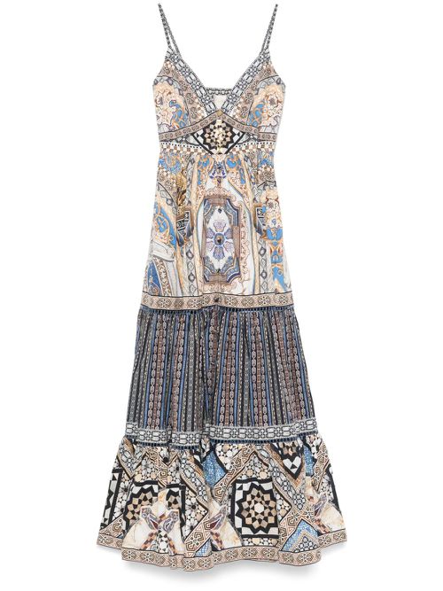 Make Me Your Mosaic maxi dress - Neutrals