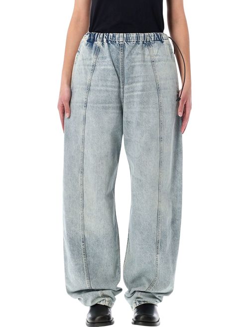 The Angel Oversized Wide-Leg Jeans - Size S