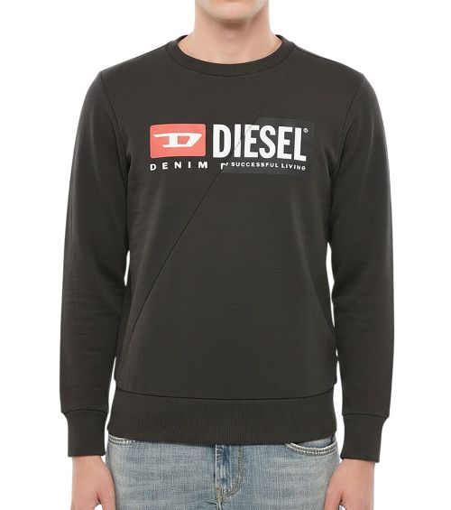 Black Crew Neck Sweatshirt