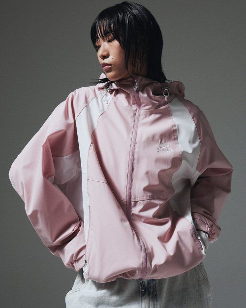 Balloon Windbreaker Dusty Pink