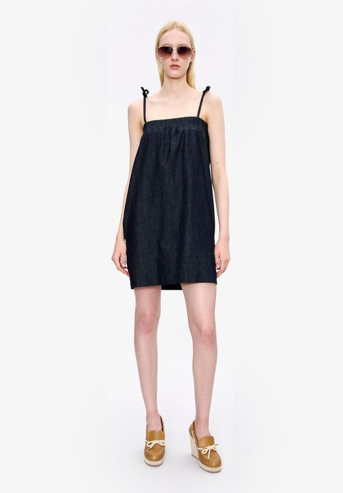 A. P.C. Women's Iris dress Size: 34 in Dark indigo