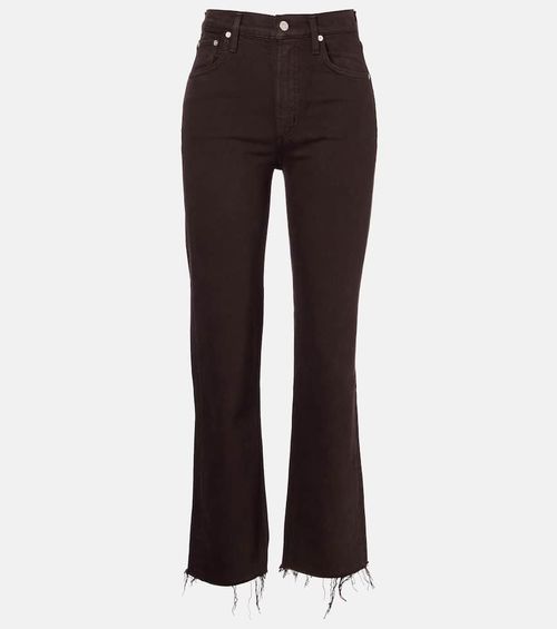 Palma high-rise straight jeans