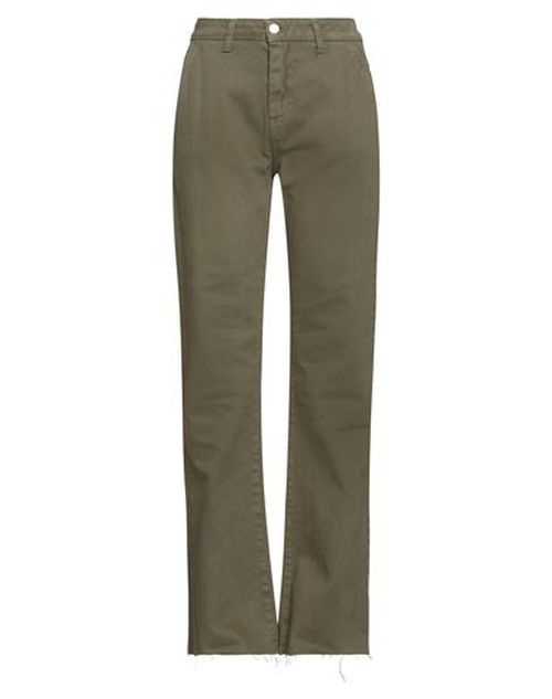 Woman Jeans Military green Size S Cotton
