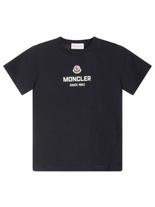 Boys Navy Blue Logo T-Shirt