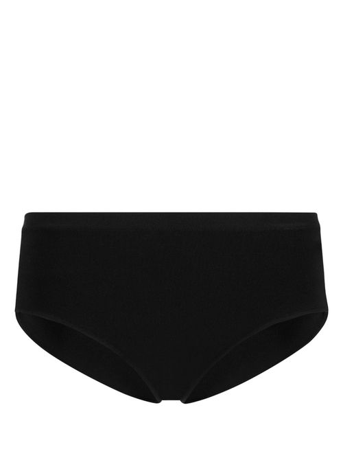 Stretch-jersey briefs - Black